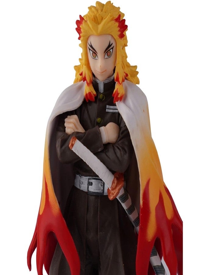 FowWelt Rengoku Action Figure | Demon Slayer Flame Hashira Collectible | Premium Anime PVC Figurine for Display, Gifting & Decor (Rengoku 16Cm) - Image 4